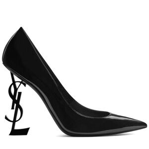 BNIB Authentic Saint Laurent YSL Opyum 110 Patent Leather Pumps Nero Black 41
